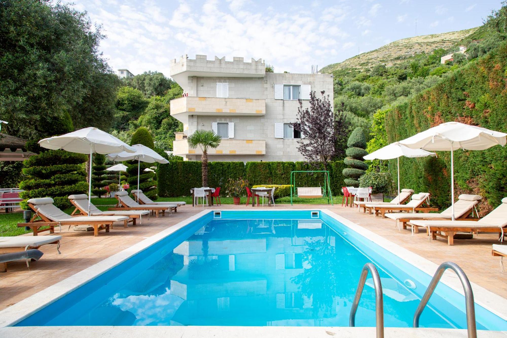 Vila Florika Hotel Borsh Exterior foto